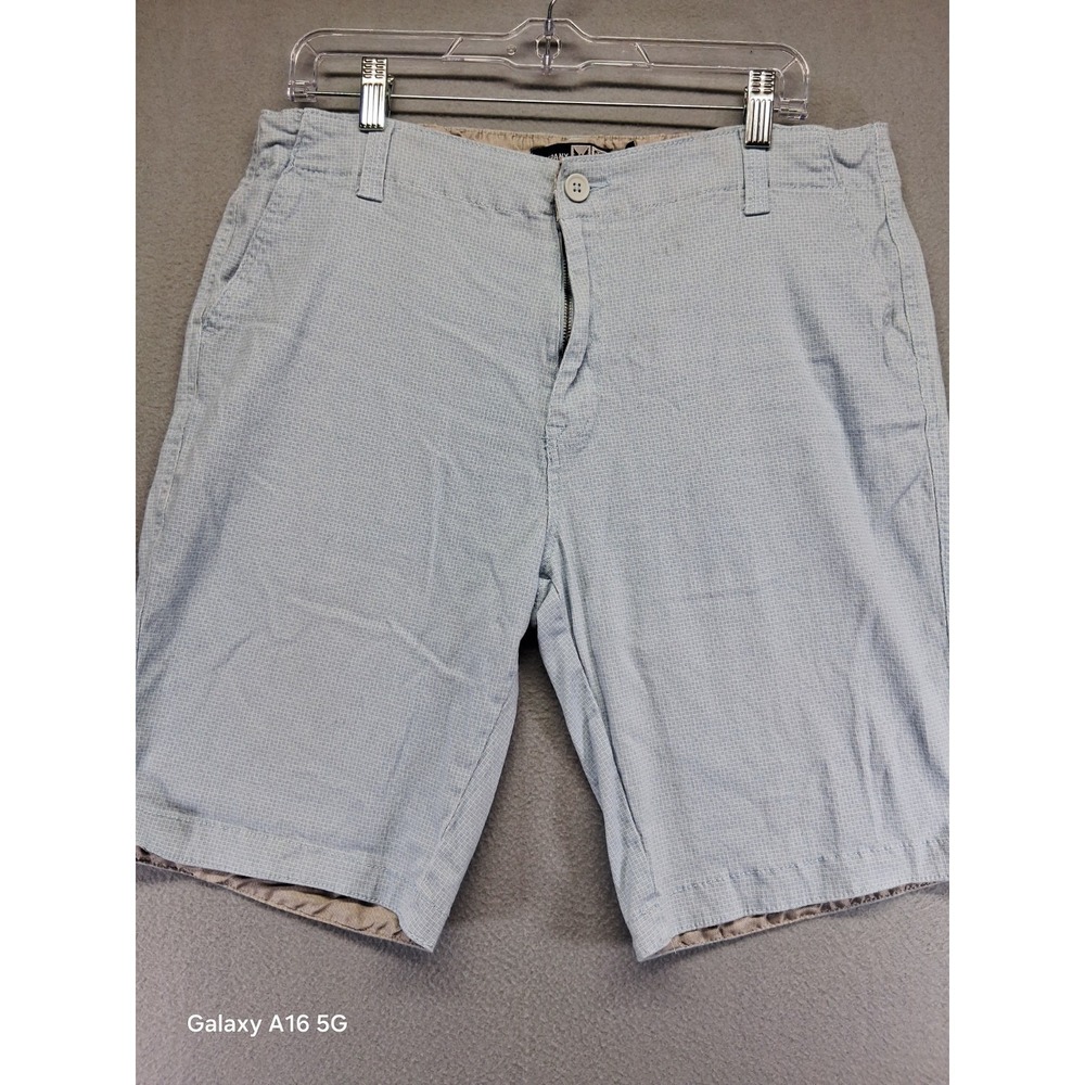Company 81 Men's Flat Front Shorts Blue White Size 34